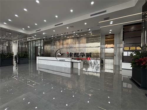 銀川裝修公司|銀川某鋁單板辦公樓裝修設計項目完工落地實景