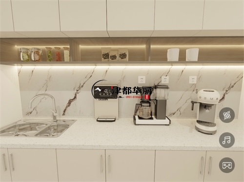 銀川辦公室裝修設計項目|津都華麗設計