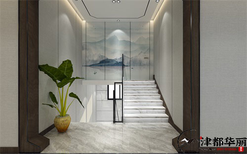 銀川辦公樓裝修設計項目|津都華麗設計