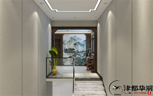 銀川辦公樓裝修設計項目|津都華麗設計