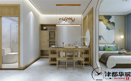 銀川辦公樓裝修設計項目|津都華麗設計